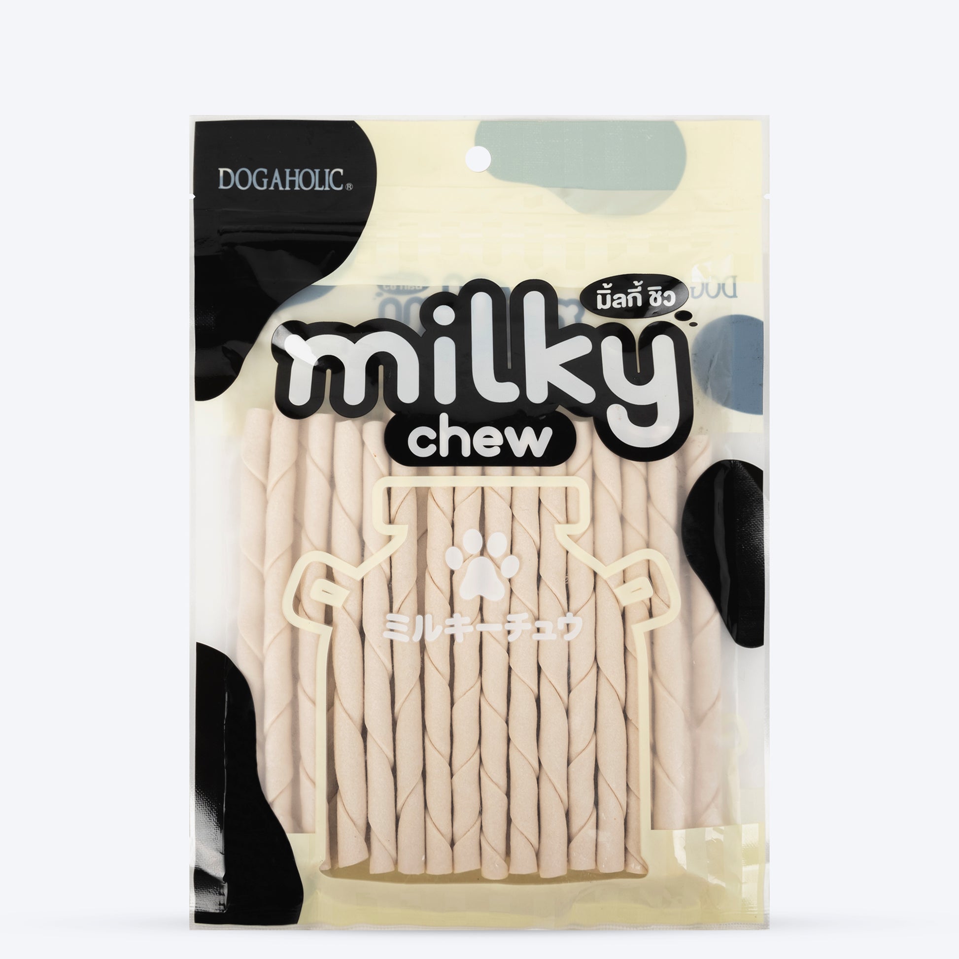 Dogaholic Milky Chew Stick Style - 30 Pcs - 240 g - Heads Up For Tails