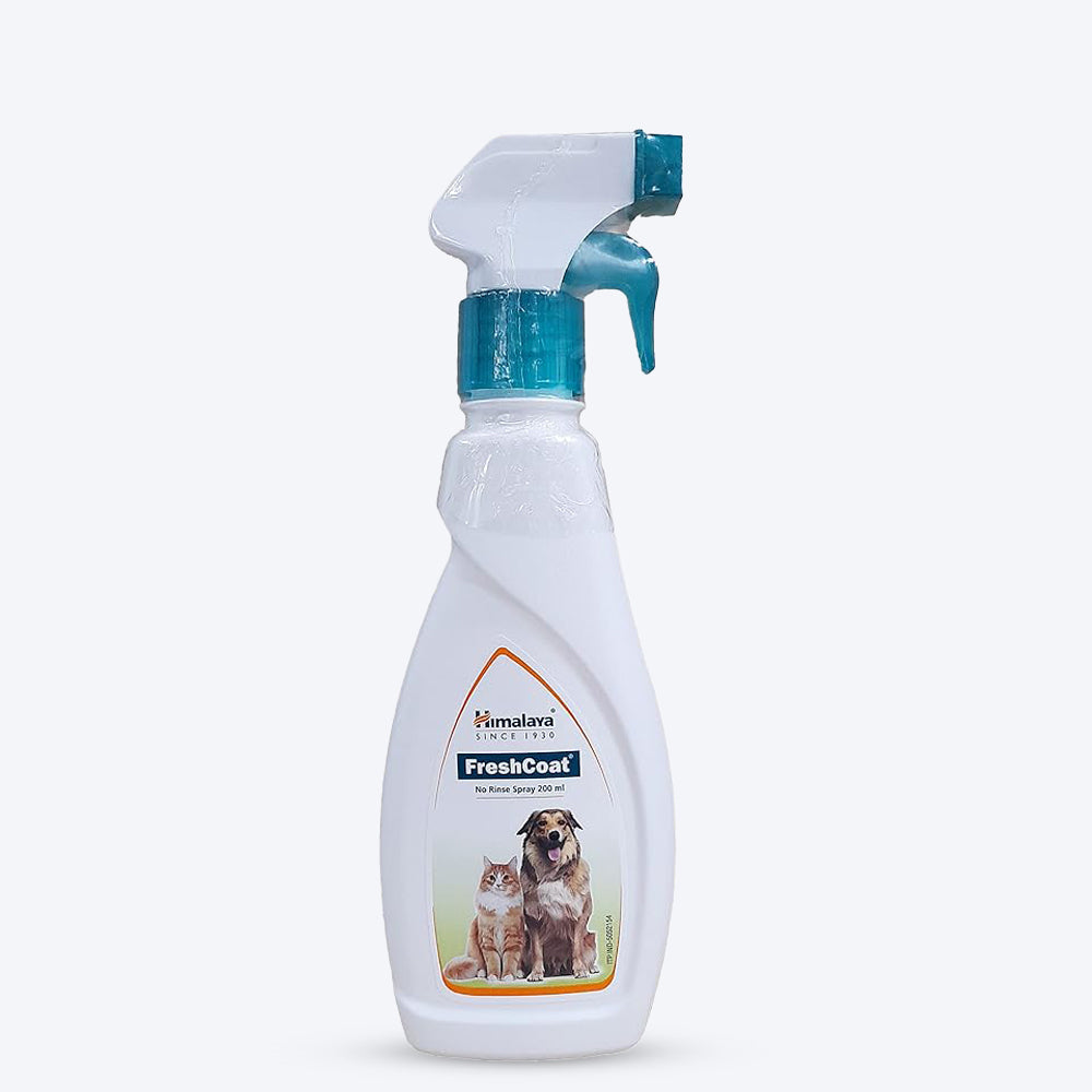 Himalaya FreshCoat No Rinse Spray for Dogs & Cats - Heads Up For Tails