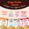 Kennel Kitchen Chicken with Pumpkin Supreme Cuts In Gravy Wet Dog Food - 130 g Packs - Heads Up For Tails