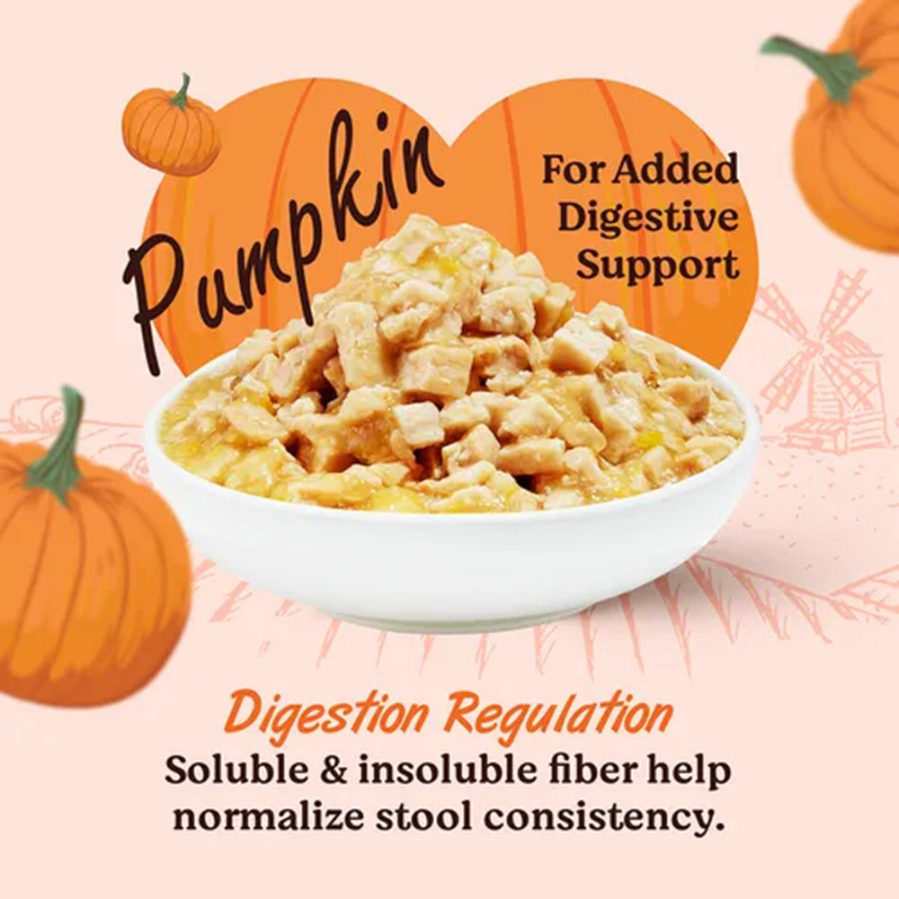 Kennel Kitchen Fish with Pumpkin Supreme Cuts In Gravy Wet Dog Food - 130 g Packs - Heads Up For Tails