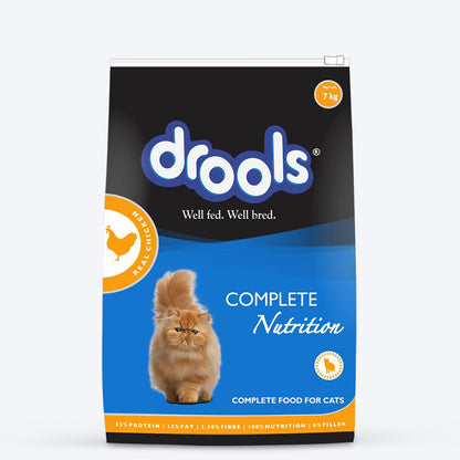 Drools Real Chicken Dry Food For Cat - Heads Up For Tails