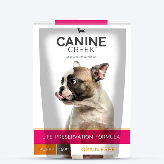 Canine Creek Life Preservation Formula Wet Food For Puppy - 150 gm - Heads Up For Tails