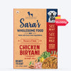 Sara's Wholesome Food Chicken Biryani - Flavours of India - 300 g - Heads Up For Tails