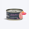 Meowsi by HUFT Chicken Breast with Duck pâté canned cat food, 80 gm, enriched with vitamins and minerals. Grain-free.