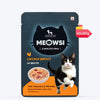Meowsi by HUFT Chicken Breast in Broth Cat Wet Food, 80 gm, with vitamins and minerals, balanced protein, grain-free.