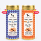 HUFT YIMT Snooze Time & Chai Time Gluten Free Dog Biscuits Combo - Pack of 2 (200 gm x 2) - Heads Up For Tails