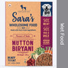 Sara's Wholesome Mutton Biryani Fresh Dog Food