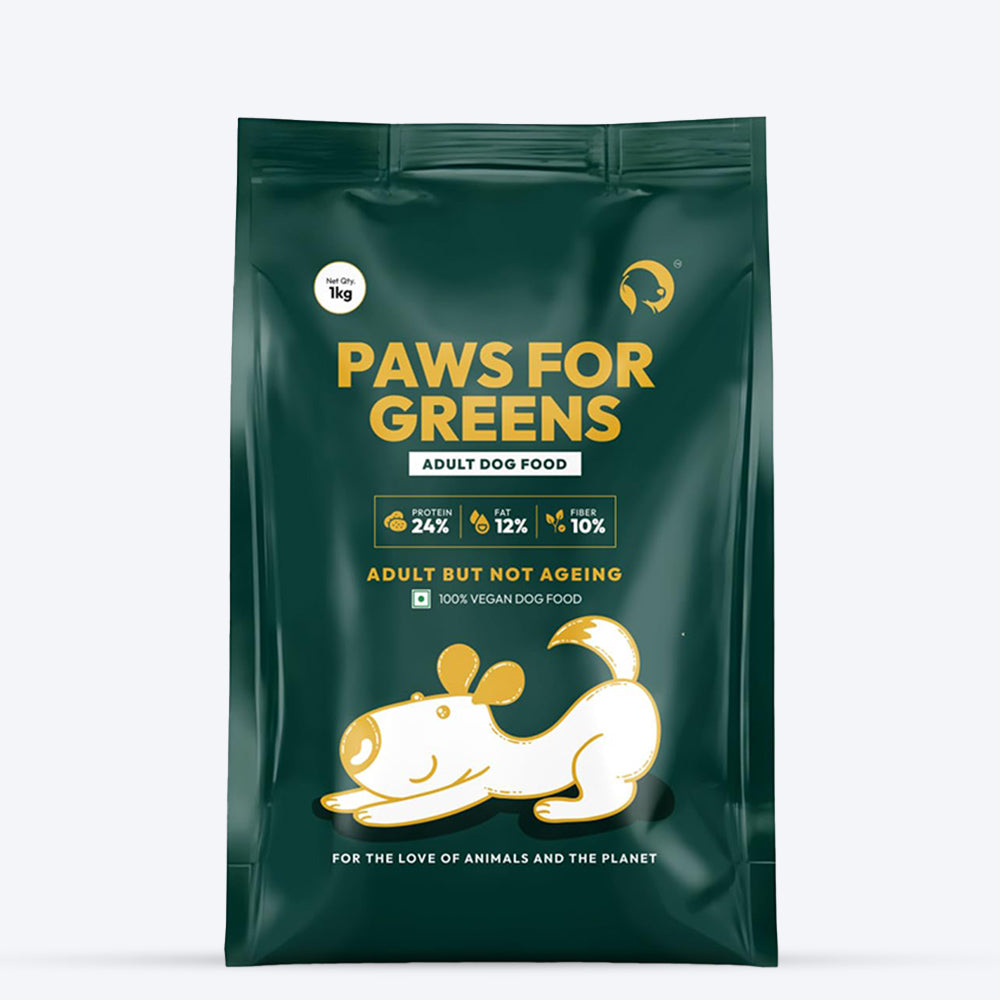 Paws For Greens Vegan Dry Food For Adult Dog, 100% Vegetarian