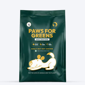 Paws For Greens Vegan Dry Food For Adult Dog - 1 kg - Heads Up For Tails