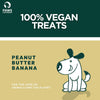 Paws For Greens Vegan Peanut Butter & Banana Treats For Dog - 100 gm - Heads Up For Tails