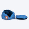 HUFT Purrfect Perch Bed For Cat & Puppy - Blue - Heads Up For Tails