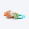 HUFT Cuddle Bear Squeaky Plush Toy For Puppies - Multicolor - Heads Up For Tails