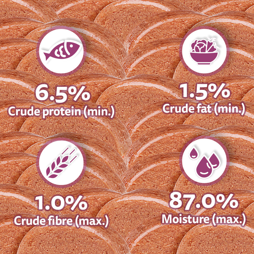 Whiskas Tuna and Chicken Meat in Jelly Flavour (1+ Years) Adult Cat Wet Food - 80 gm Pack