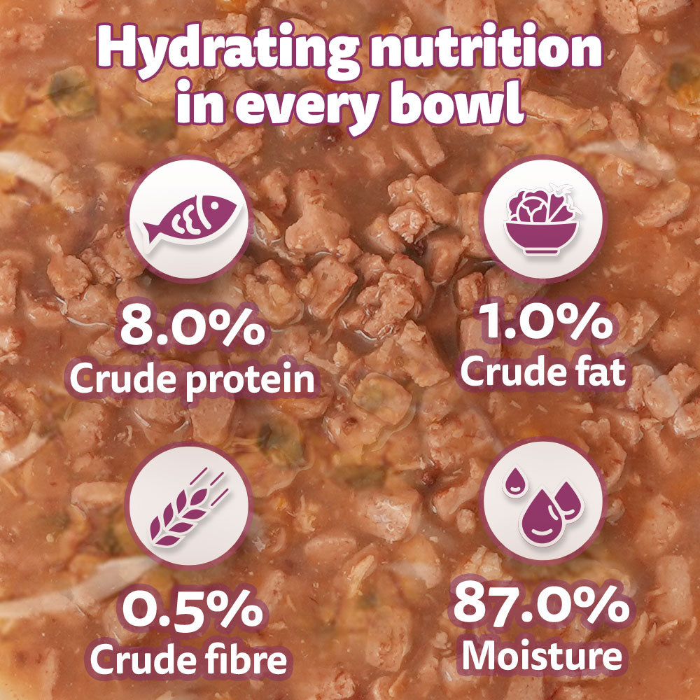 Whiskas Tasty Mix Wet Food Made With Real Fish (Salmon & Wakame Seaweed) With Chicken in Gravy For Adult (1+ year) Cat - 70 gm Pack
