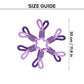 Dash Dog Sixer Trickster Rope Toy For Dog - Purple