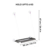 HUFT Purrch Spot Hammock For Cat - Black - Heads Up For Tails