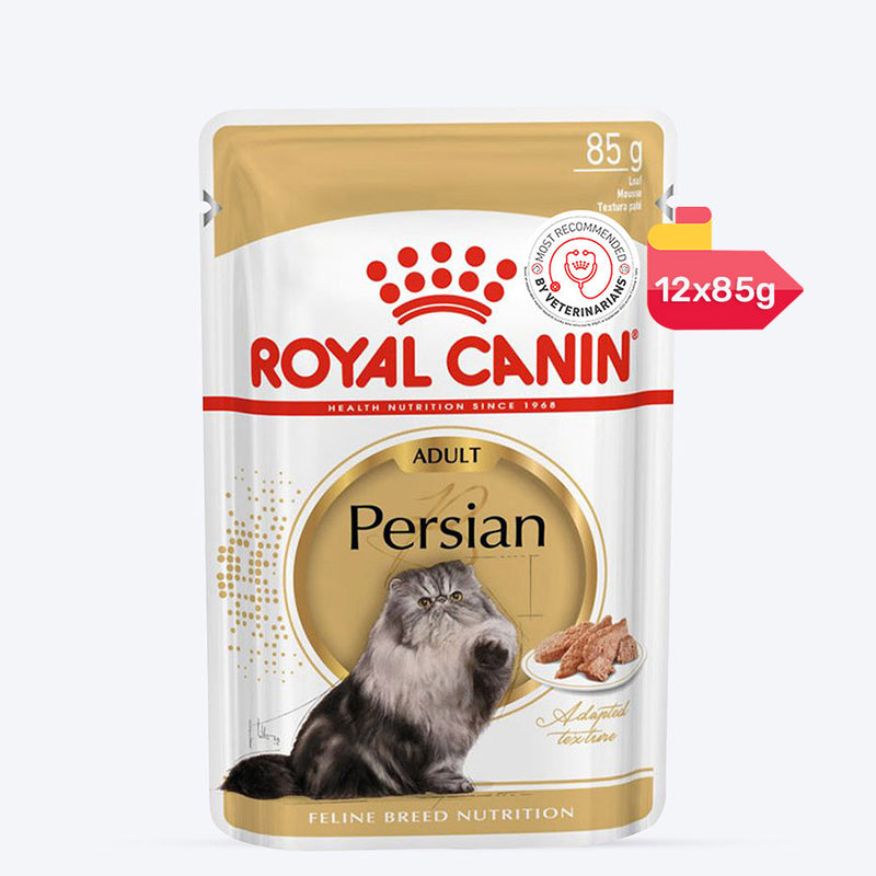 Royal Canin Loaf-Mousse Persian Wet Cat Food - 85 g packs - Heads Up For Tails