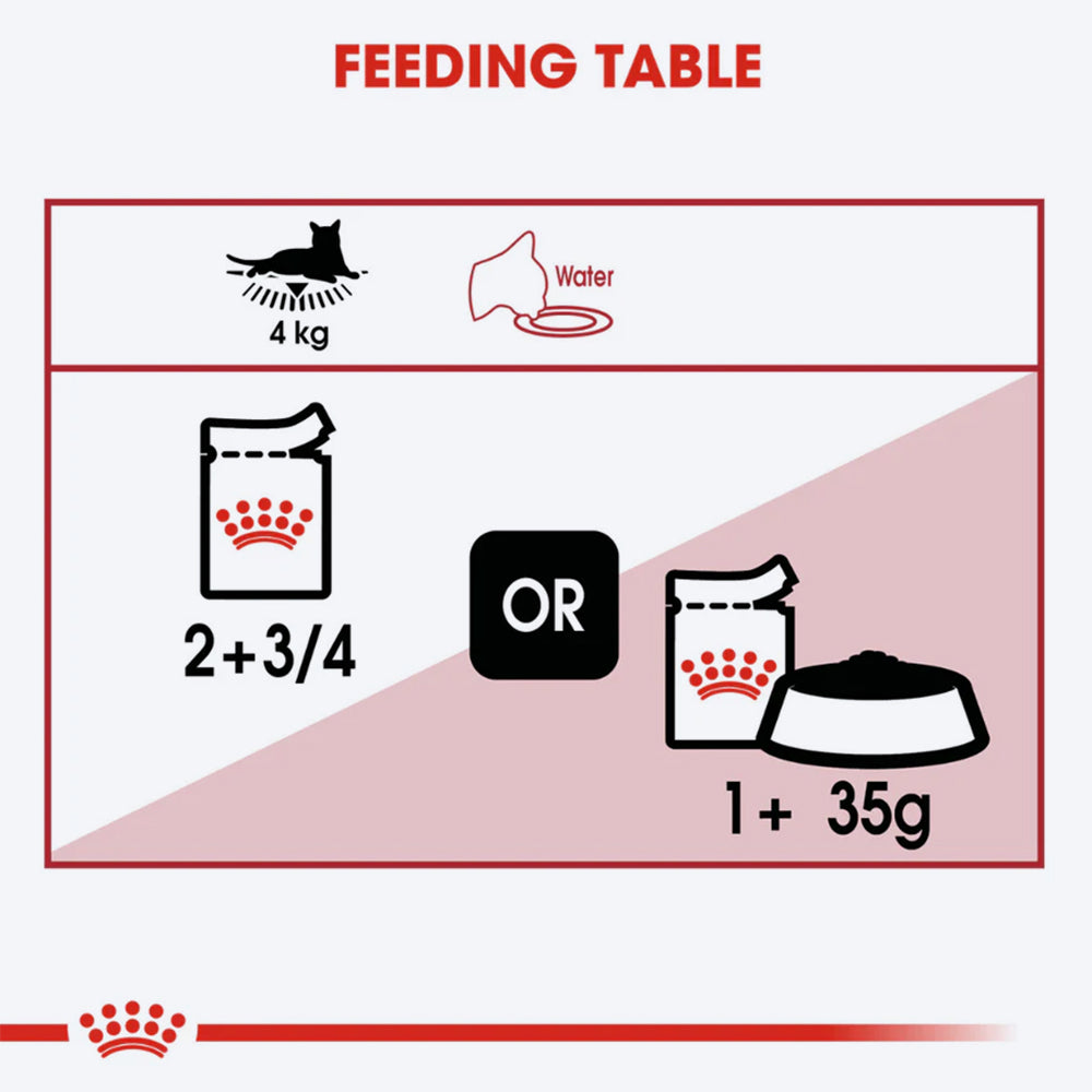 Royal Canin Instinctive Loaf Mousse Pate Wet Food For Adult Cat - 85 gm - Heads Up For Tails