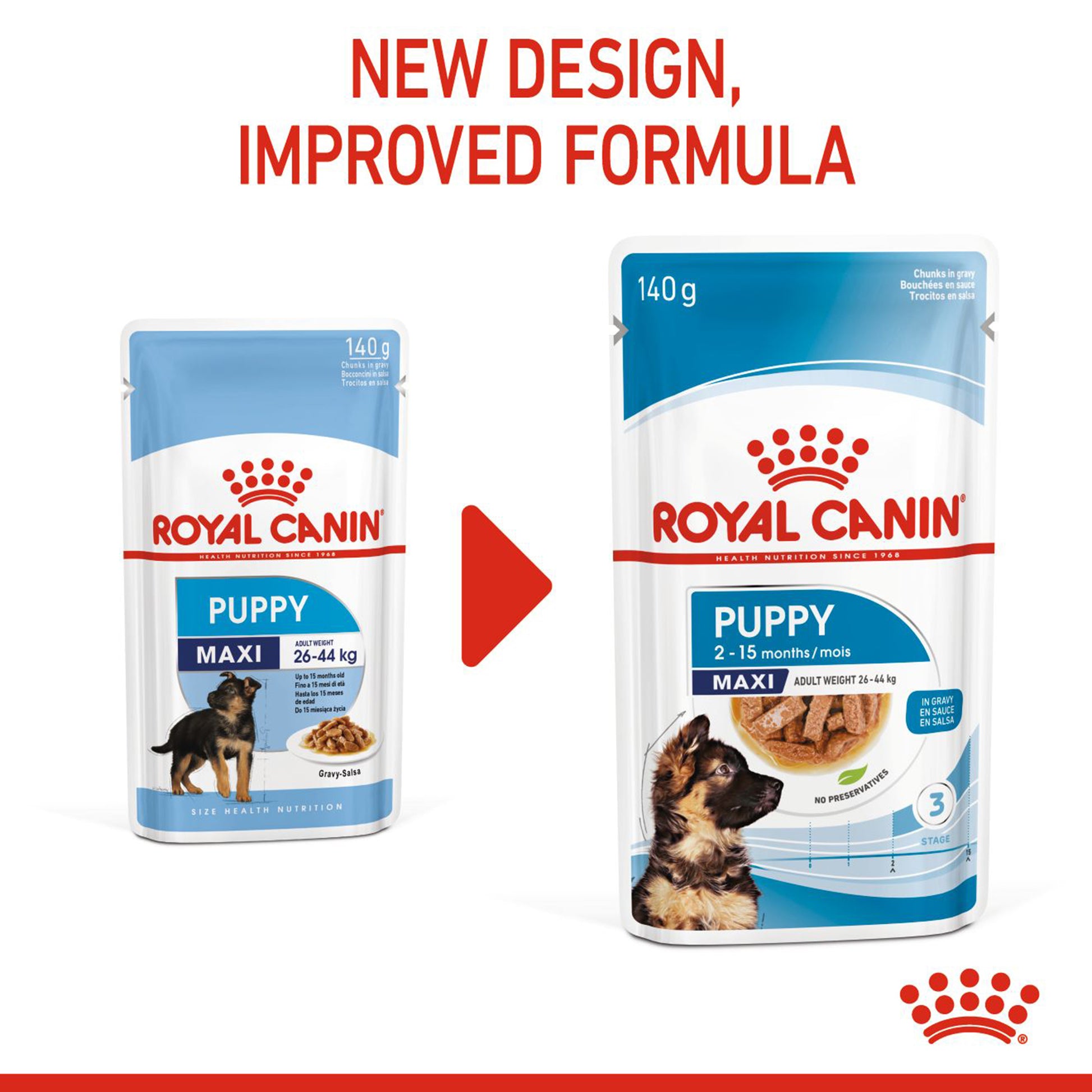 Royal Canin Maxi Breed Wet Puppy Food - 140 g - Heads Up For Tails