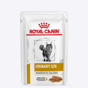 Royal Canin Feline Urinary S/O Moderate Calorie Wet Food For Cat - 85 gm - Heads Up For Tails