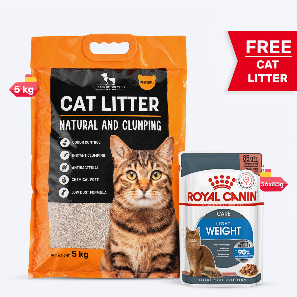 Royal Canin Light Weight Care Wet Cat Food - 85 g packs