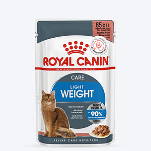 Royal Canin Light Weight Care Wet Cat Food - 85 g packs
