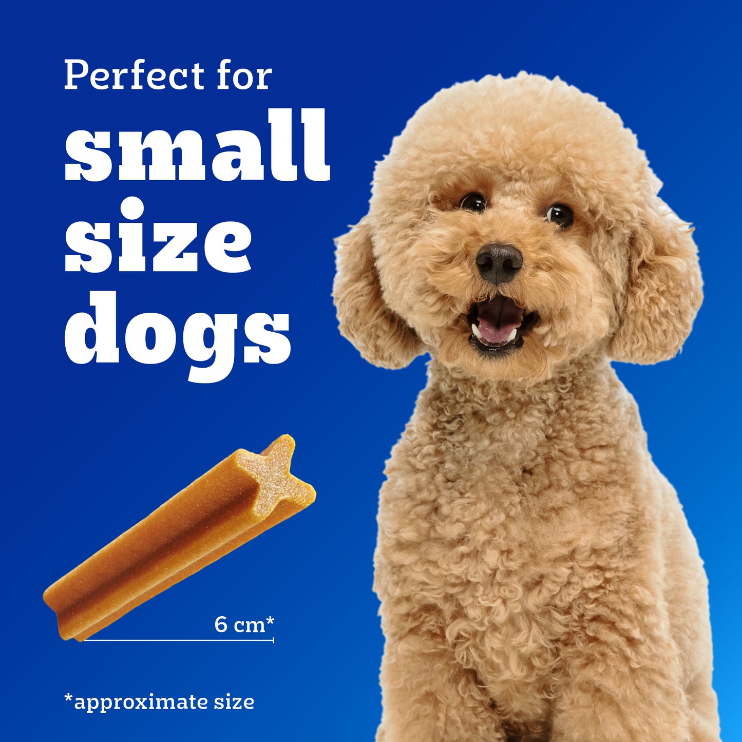 Pedigree Dentastix Dog Treat Weekly Pack For Small Breed - 110 g - Heads Up For Tails