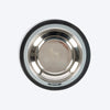 HUFT Eyes On Prize Printed Steel Bowl For Cat - Grey - Heads Up For Tails