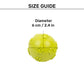 TLC Squeaky Ball Toy For Dog - Light Green - Set Of 2