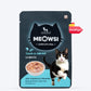 Meowsi by HUFT Tuna & Shrimp in Broth Cat Wet Food - 80 gm