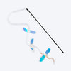 HUFT Glitterfly Wand Toy For Cat - Multicolor