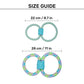 Dash Dog Double Tugger Rope Toy For Dog - Multicolor - Heads Up For Tails