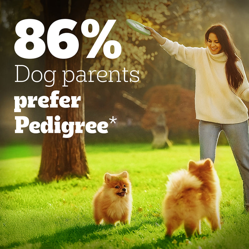 Pedigree PRO Expert Nutrition Small Breed (2-9 Months) Dry Puppy Food - Heads Up For Tails
