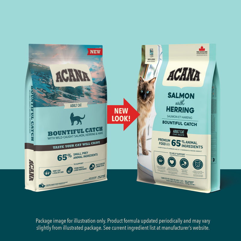 Acana Bountiful Catch Salmon With Herring Adult Cat Dry Food