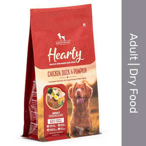 Hearty Oven-Baked Adult Dog Food Chicken, Duck & Pumpkin