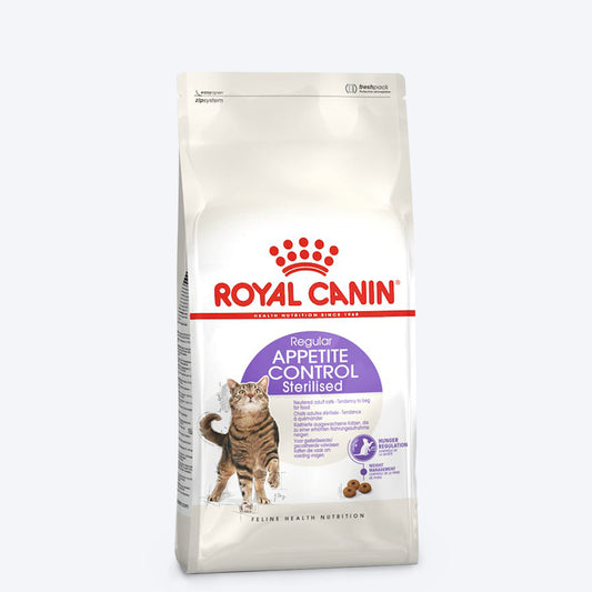 Royal Canin Care Appetite Control Sterilised Adult Cat Dry Food - 2 kg - Heads Up For Tails