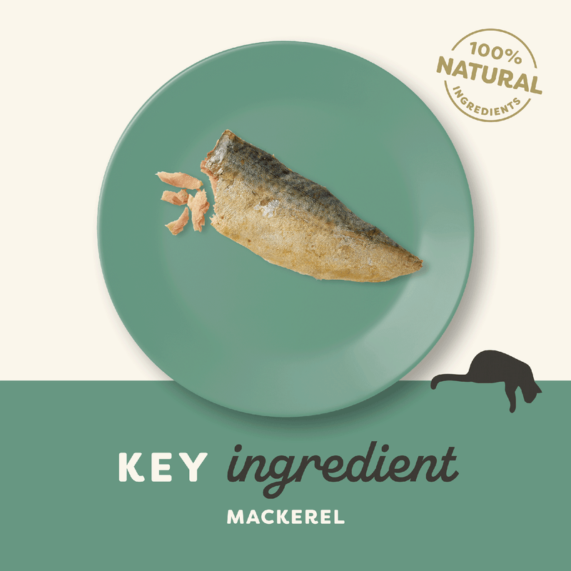 Applaws 100% Natural Whole Mackerel Loin Cat Treat - 30 g - Heads Up For Tails
