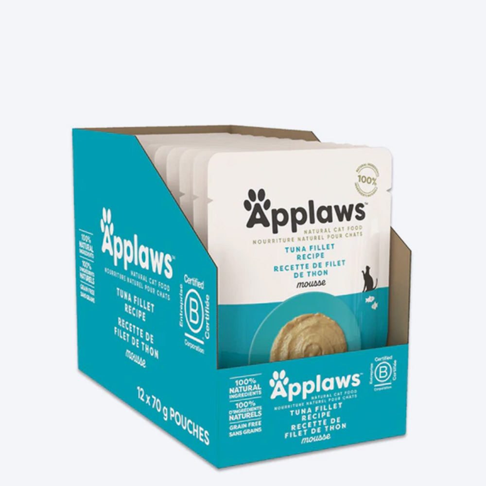 Applaws Tuna Fillet Recipe Mousse Cat Wet Food - 70 gm