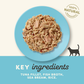 Applaws Natural Tuna Fillet With Sea Bream Adult Cat Wet Food - 70 gm - Heads Up For Tails