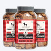 HUFT Yummy In My Tummy Apple & Cinnamon Vegetarian Gluten Free Dog Biscuit - Heads Up For Tails