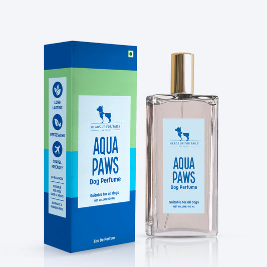 HUFT Aqua Paws Dog Perfume (Over 12 Weeks) - 100 ml - Heads Up For Tails