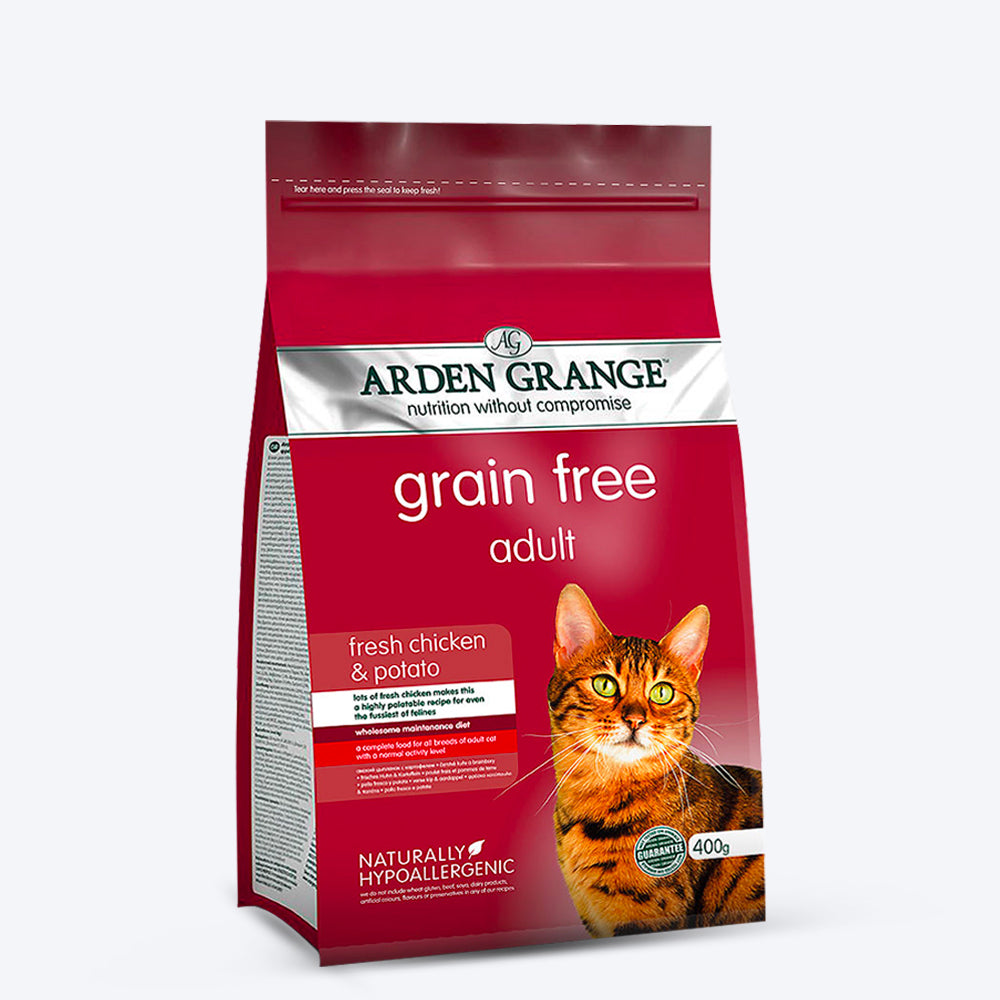 Arden Grange Grain Free Fresh Chicken & Potato Dry Cat Food_01