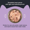 Meowsi by HUFT Tuna & Chicken in Broth Canned Cat Wet Food, 80 gm, with vitamins and minerals, grain-free.