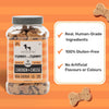 HUFT Yummy in my Tummy Chicken & Cheese dog biscuits, 320g, gluten-free, human-grade ingredients, gently baked