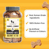 HUFT Yummy in my Tummy Banana & Oats Dog Biscuits, 320g, gluten-free, made with real fruit, gently baked