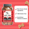 HUFT Yummy In My Tummy Apple & Cinnamon Vegetarian Gluten Free Dog Biscuit - Heads Up For Tails