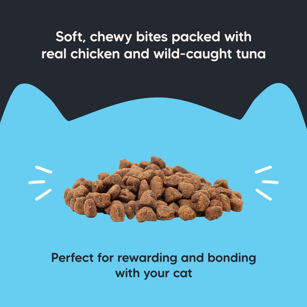 Meowsi by HUFT Light Tuna & Chicken Soft Cat Treats - 50 gm