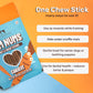 HUFT Yum Nums Soft & Chewy Sticks Carrot With Real Chicken Treat For Dogs - 70 g