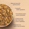 Sara's Wholesome Classic Chicken and Brown Rice Dog Food, 7 x 300g pack, made with farm-fresh ingredients.