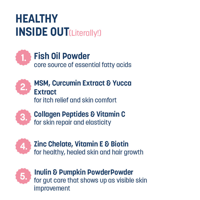Sara's Boosters Skin & Coat Health Supplement For Dogs